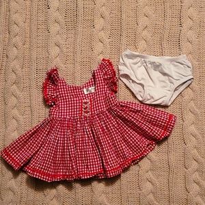 Dollcake picnic dress with coordinating bloomers
